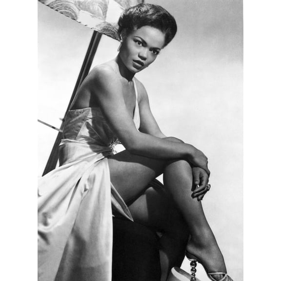 A portrait of Eartha Kitt Photo Print (8 x 10)