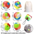 thumbnail image 2 of Rompecabezas Brain Teasers Yowlieu, paquete de 16 para niños y adultos, 2 of 7