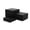 Black, variant on Metal Display Stands for Buffet Table - Black & White Cake Risers, Cupcake Stand for Wedding, Party, Catering Supplies, Elegant Food Risers for Displaywis Hollow Bottom Sturdy & Modern (Gold, (