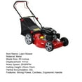 thumbnail image 4 of Grandest Birch Gas-powered Lawn Mower 141cc 4-Stroke With 50L Grass Tank,Push Lawn Mower,Self Propelled Lawn Trimmer Low Voice Gas Bush Cutter, 4 of 11