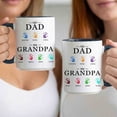 thumbnail image 3 of Customizaholic Personalized First Dad Now Grandpa Mug - Custom Handprint Names Design, Meaningful Family Keepsake Gift, 3 of 5