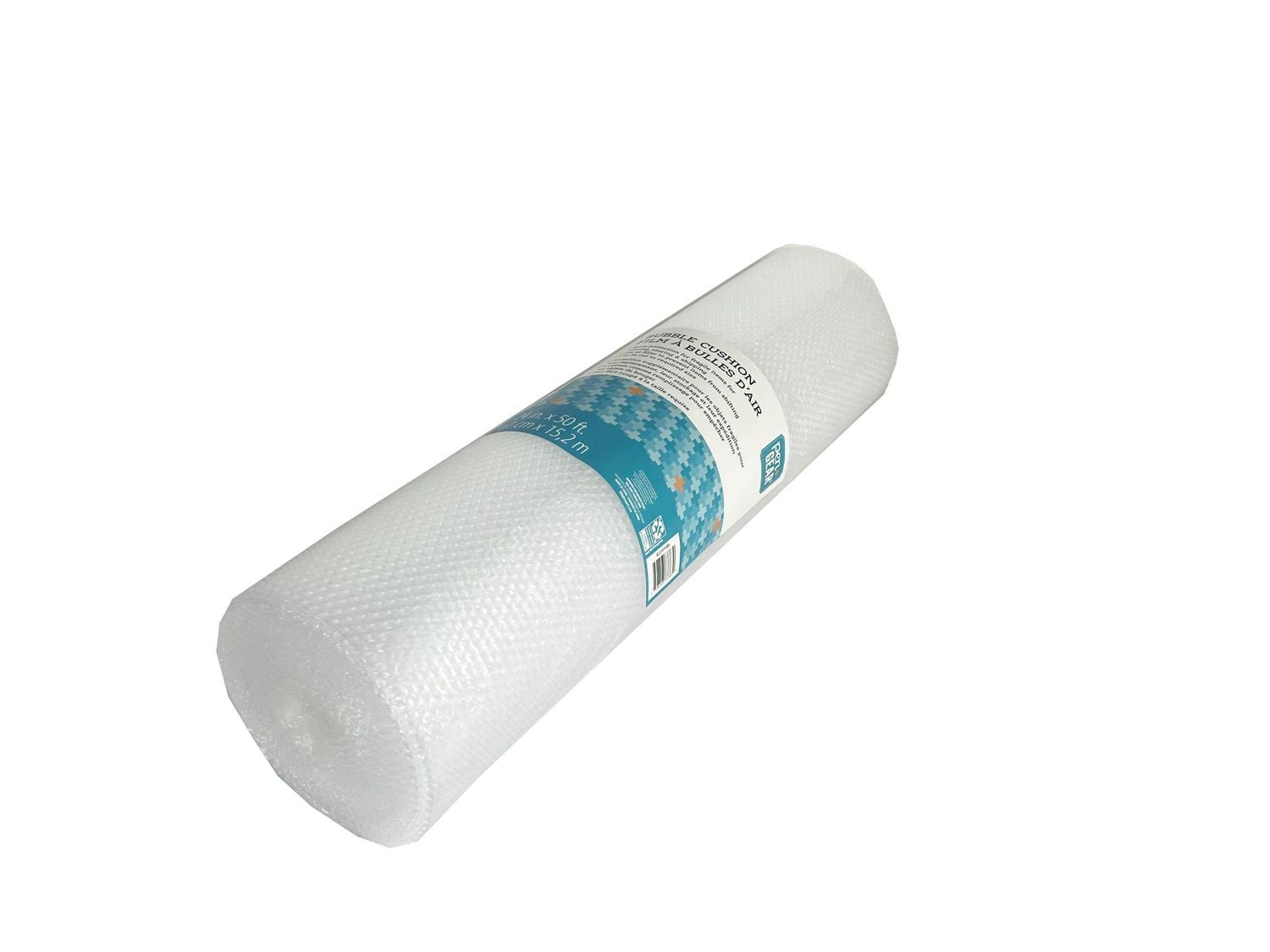 Pen + Gear Bubble Cushion Roll, 24 in x 50 ft, Small Bubbles, Clear, Perforated, 24 x 50 ft