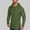Green, variant on Zylanna Men's Pullover Hoodies, Hooded Sweatshirt Elastic Long Sleeve Workout Running Athletic Jacket with Pockets Gray Size 2XL