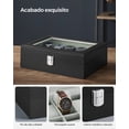 thumbnail image 3 of SONGMICS Caja de reloj con tapa de cristal y 10 compartimentos, 3 of 5