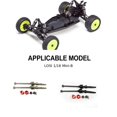 thumbnail image 3 of Bewildely Eje CVD trasero RCGOFFLOW de acero resistente y duradero, eje CVD trasero mecanizado CNC para eje CVD trasero 1/16 Rc LOSI mini-b Kits de construcción modelo Negro, 3 of 6