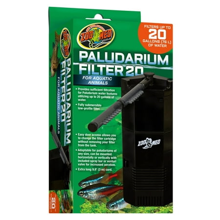 UPC: 0097612510119 | Zoo Med Laboratories Paludarium Filter for Aquatic Animals Up to 20 Gallons