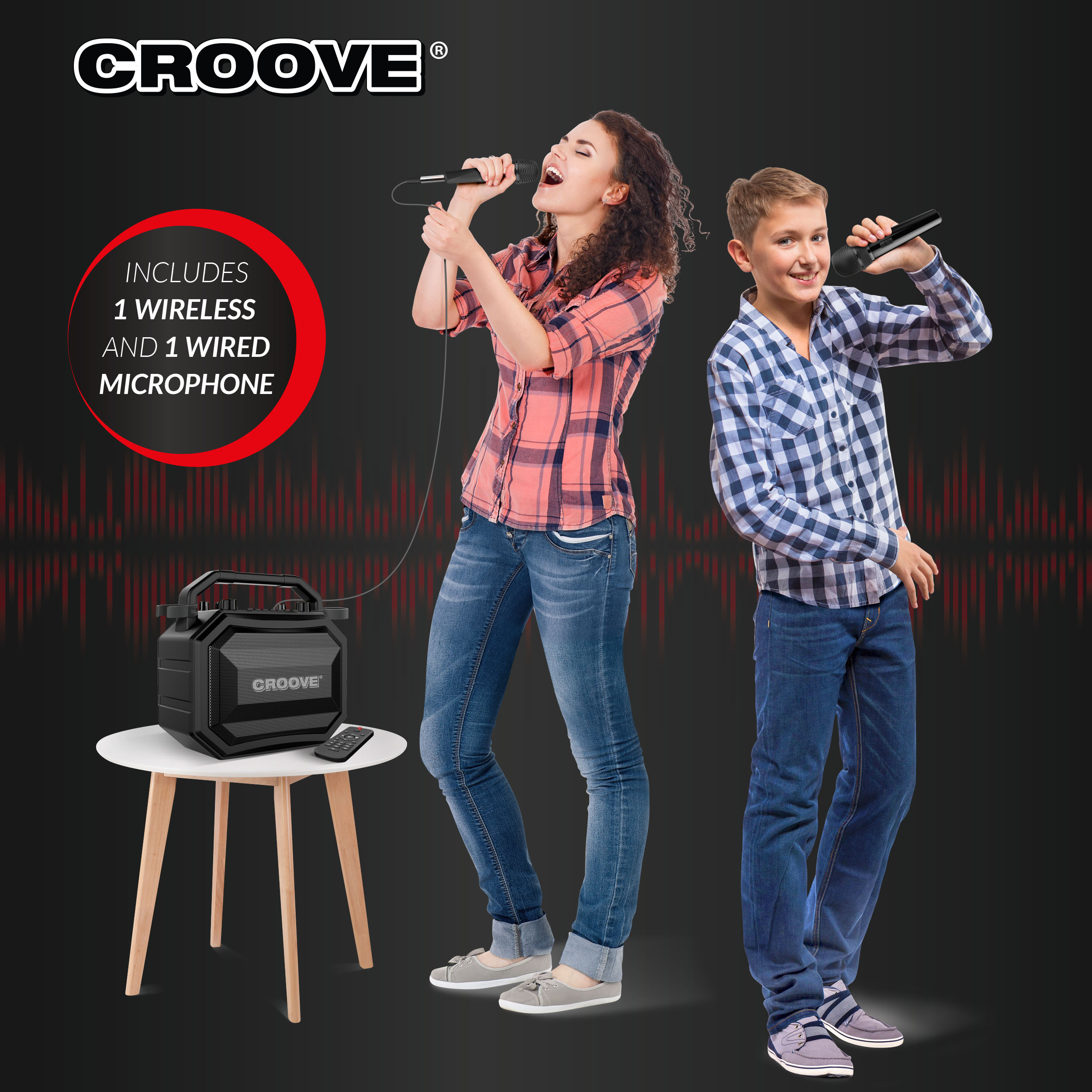 party box portable karaoke machine