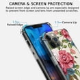 thumbnail image 3 of Flower Pattern Case for iPhone 14 Pro,Aesthetic Colourful Floral Plant Case for Men Women,Unique Soft TPU Bumper Case Cover, 3 of 5