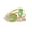 Green, variant on Sparkling Blue Zircon Adjustable Size Rings Stylish Titaniumed Steel Fashion Accessory Finger Accessory