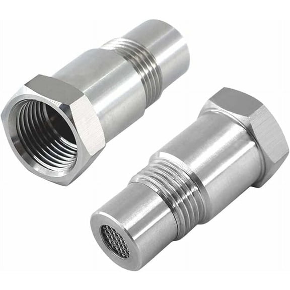 2PCS Extended Joint Adapters Featuring Filter Mesh Tube for Easy Use