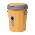 thumbnail image 1 of TERGAYEE - Basurero pequeño con tapa para baño, redondo y grueso, 6 l, ideal para oficinas, dormitorios, baños y salas de estar., 1 of 8