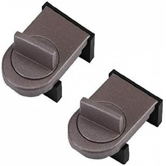 Fdit Pack of 2 Door Window Lock Baby Kids Child Safety Adjustable Sliding Window Door Security Lock Stopper Wedge