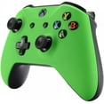 thumbnail image 5 of eXtremeRate® Green Faceplate Cover, Soft Touch Front Housing Shell Case, Comfortable Soft Grip Replacement Kit, 5 of 5