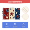 thumbnail image 2 of Sm:)e American Flag Stars 4th of July Placemats Set of 4 12x18 Inch, 2 of 7