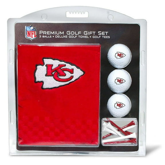 Kansas City Chiefs Embroidered Golf Gift Set