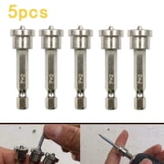 5Pcs Plasterboard Screws Locating Batch Head Locating Batch Head Screwdriver Bits Ph2 Drywall Dimpler Bits Drilling Bits Tools Smile Home