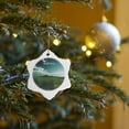 thumbnail image 7 of 3drose, Austrian Countryside, 3 inch Snowflake Porcelain Ornament, 7 of 7
