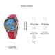 thumbnail image 3 of Sfonq Summer Clearance Mothers Day Gift for Grilfriend ,Womens Watches Fashion Retro Belt Quartz Watch Airplane Second Hand Map Watch Unisex,Red Buy 2 Save 10%, 3 of 4