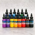 thumbnail image 1 of CUITING 14 Bottle Professional Permanent Makeup Tattoo Ink Kit 1oz Tattoo Inks 30ml, 1 of 9