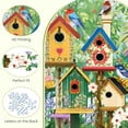 thumbnail image 3 of Puzzle XAPAEG de 500 piezas para adultos, coloridas casas para pájaros, 3 of 7