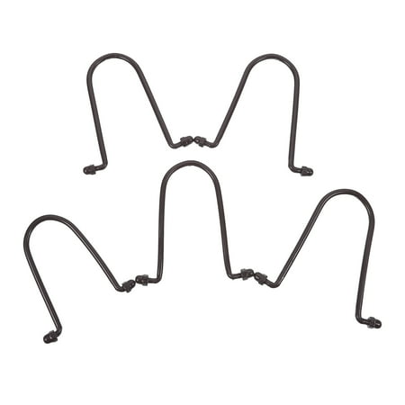 

NUOLUX Rain Gutter Chain Hooks Aluminum Alloy Hooks for Gutter Water Down Rain Chain