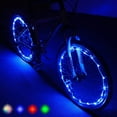 thumbnail image 2 of 2pcs Plastic Bike Wheel Spoke Light Waterproof MTB Balance Bicycle LED Tyre Tire Flash Lights Colorful Warning Lamp Bike Accesso, 2 of 8