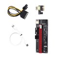 thumbnail image 1 of Seitruly Cable extensor PCI-E, placa de alimentación, USB 3,0, 1X a 16X, condensadores, tarjeta de línea, adaptador portátil de vídeo para ordenador, Electrónica miscelánea Blanco NO3, 1 of 8