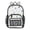 Small Sea Creatures Pattern, variant on PVC Transparent Backpacks Clear Backpack for Travel and Outings Small Sea Creatures Pattern