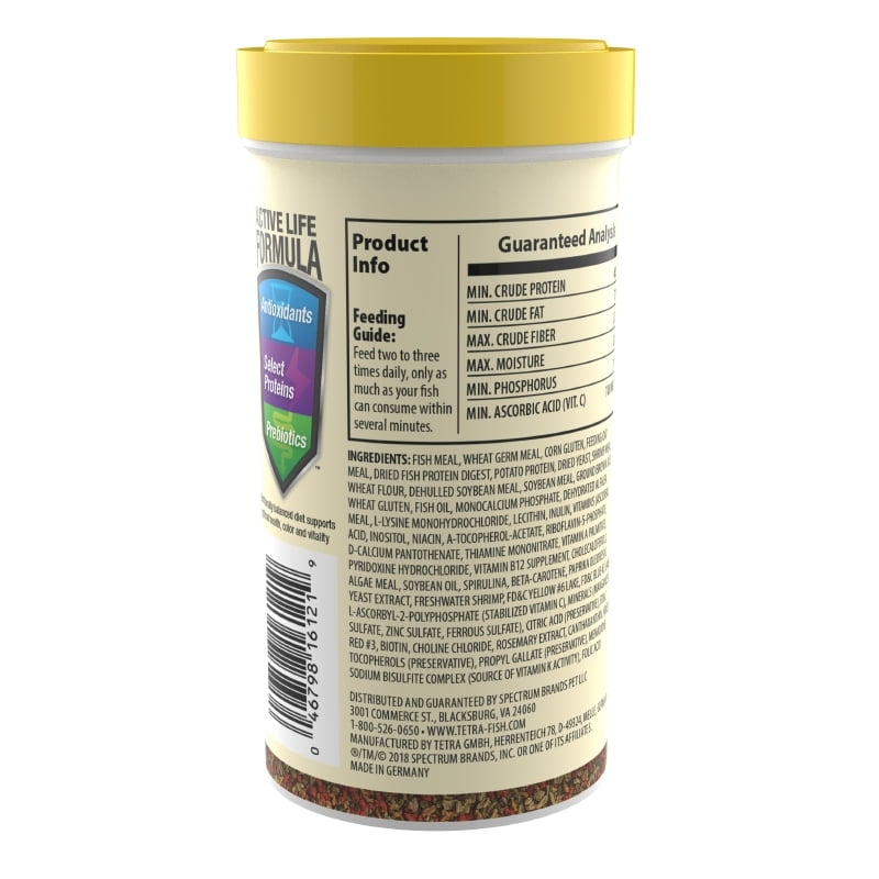 TetraMin Tropical Granules, 3.52 Oz.