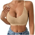 thumbnail image 4 of Admvng Womens Bras Solid Color Backless Sexy Seamless Push-Up Beautiful Back Underwear Everyday Bras, Size S-2XL, 4 of 4