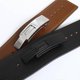 thumbnail image 5 of Black Genuine Leather Lever Belt Powerlifting Men and Women Power Lifting 10mm Weight Lifting Belt (S, 39.3 inch), 5 of 5
