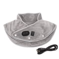 thumbnail image 1 of Heating Pad, Grey Massage Heated Neck Wrap  For Legs Abdomen, 1 of 8