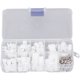 thumbnail image 1 of 230pcs JST Connector Kit with Plastic Housing, Brass Contacts - 2P 3P 4P 5P XH2.54mm Male Female Set, 1 of 5