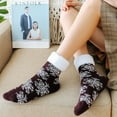 thumbnail image 6 of Christmas Fuzzy Socks, Winter Fleece Warm Socks, Christmas Slipper Socks Holiday Gifts Women Men, 6 of 6