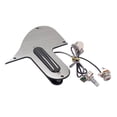 thumbnail image 1 of Juego de mandolina de guitarra Yuyangstore plástico precableado pieza de repuesto plata, 1 of 8