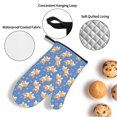 thumbnail image 3 of Fotbe Corgi for 4Pcs Oven Mitts and Pot Holders, 500℉ Heat Resistant Oven Mitts , Non-Slip Silicone Surface Safe for Baking, Cooking, BBQ, 3 of 6