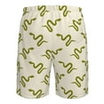 thumbnail image 6 of Naloa Green Snake Men's Beach Shorts, Surfing shorts, Swim trunks, Quick Dry Swim Trunks for Surfing Beach Fun - XX-Large, 6 of 9