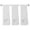 White, variant on Embroidered Terry Cotton Fitness Towel for Men, Women, Girls, Boys - Spa Terry Cotton Gym Fitness Towel - 13 x 44 inches - 3-Pack - White Color Towel - Silver Script initial B