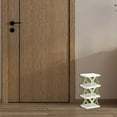 thumbnail image 4 of Shoe Rack Organizer, Multi-Tier Plastic Storage Shelf with 26x24x48 cm Dimensions, Tool-Free Assembly & Ventilated Design for Space Saving, Ideal for Entryway, Closet, and Dorm Room Organization, 4 of 6