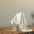thumbnail image 4 of Modern Threads Batik Brown 100% Cotton Adult Throw Blanket, 50" x 60", 2 Pack, 4 of 6
