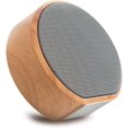 thumbnail image 1 of Altavoz Bluetooth portátil, altavoz inalámbrico retro de grano de madera, mini subwoofer TWS, micrófono incorporado, llamada manos libres HD/mensaje de voz/disco U/tarjeta TF/AUX, 1 of 5