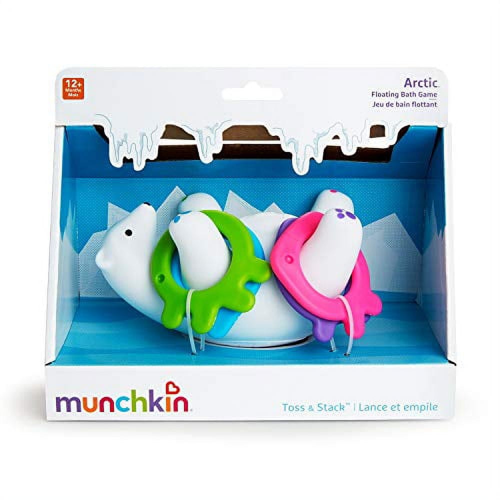 Munchkin Arctic Polar Bear Baby Bath Toy, 12 Months+, Multi-Color