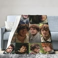 thumbnail image 3 of Soft Flannel Fleece Blanket Jamie Fraser Plush Throw Cozy Blankets for Couch Sofa 40"x30", 3 of 7