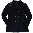 thumbnail image 1 of Chaqueta militar Apt. 9 Boucle para mujer Azul Extragrande, 1 of 1