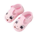 thumbnail image 2 of YYUIJK First Walker Baby Shoes & Toddler Shoes for Boys & Girls - Lightweight, Breathable Cotton Baby Walking Shoes - Non-Slip, Wide-Feet Walking Shoes for Babies Pink 0-3 Months, 2 of 4