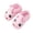 A-Pink, variant on Baby Cartoon Bear Print First Walker Shoes Comfortable Breathable Soft Sole Cloth Booties For Infant, B-Pink