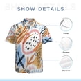 thumbnail image 7 of High Quality Hawaiian Shirts for Men Short Sleeve Aloha Beach Shirt Floral Summer Casual Button Down Shirts Blouses JIEE92, 7 of 7