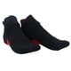 thumbnail image 3 of Calcetines deportivos antideslizantes transpirables de baloncesto de algodón peinado para correr (negro rojo), 3 of 10