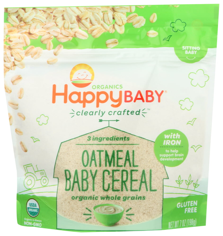 Happy Baby - Cereal Oatmeal, 7 Oz 