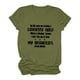 thumbnail image 1 of Camiseta de mujer Camisetas divertidas y lindas de manga corta Camiseta con estampado divertido Camiseta con estampado de letras Tops Blusa Regalo para mujeres OAVQHLG3B Store lin121212, 1 of 3